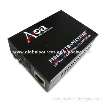 Giga SFP Media Converter for 10/100/1,000M Gigabit Network, with LC Connector SFPNew